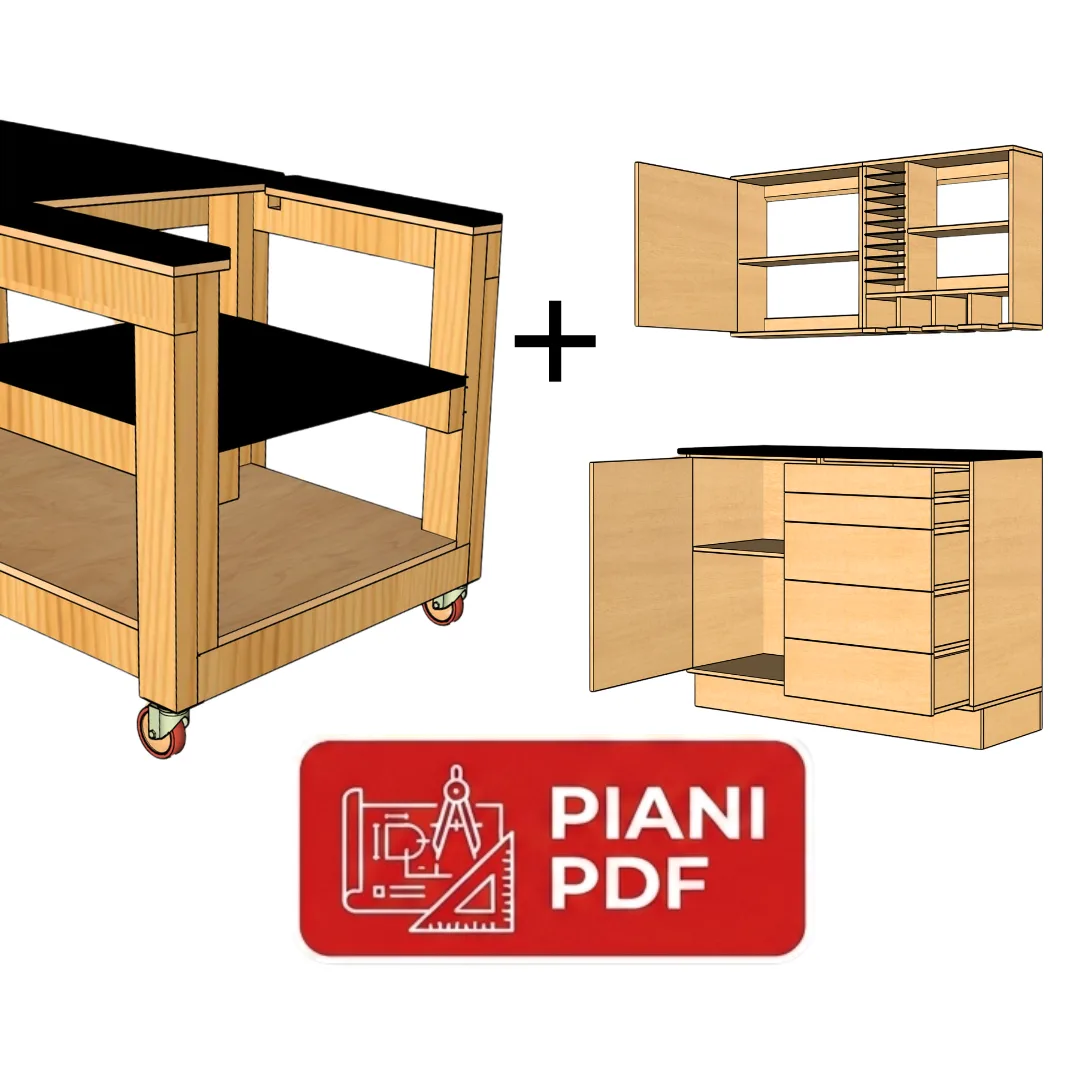 bundle tavolo piu mobile lab